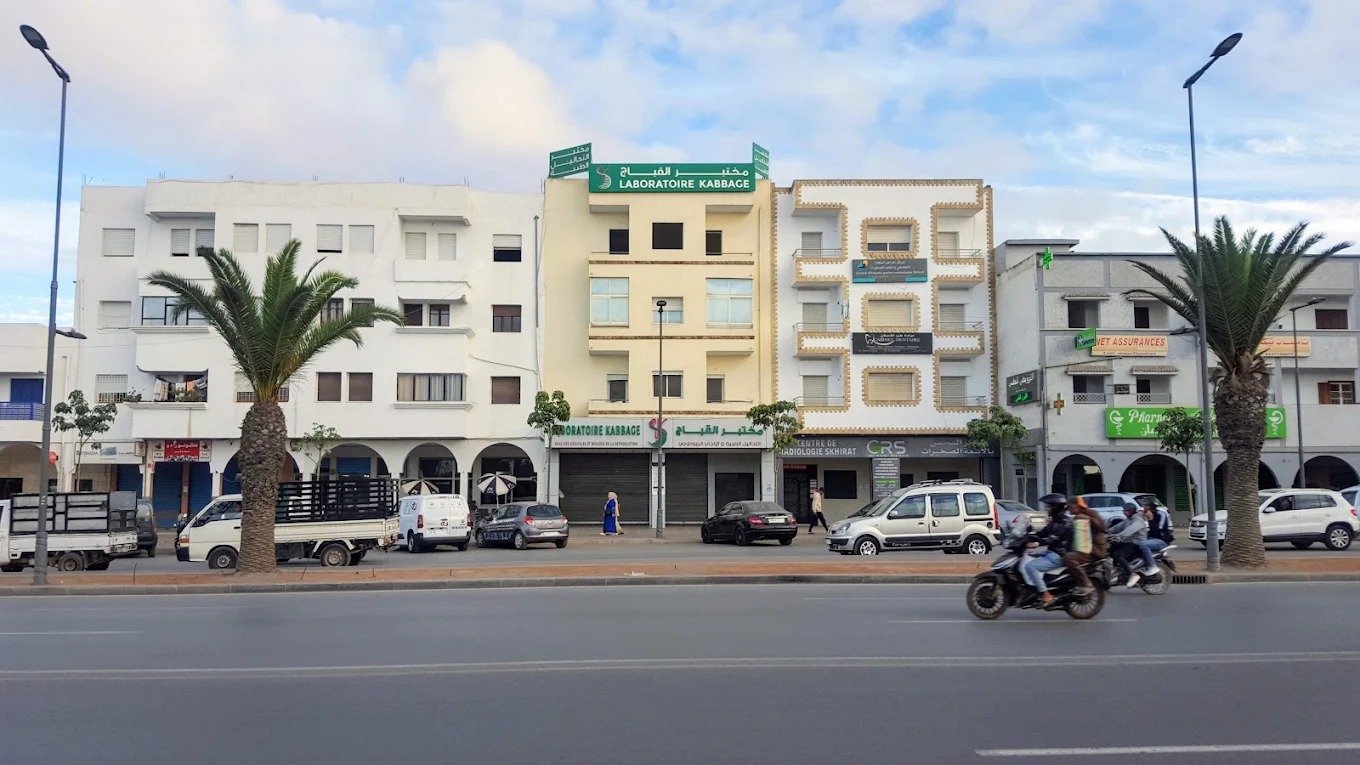 Immeuble du Laboratoire Kabbage, Avenue Hassan II, Skhirat